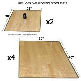 Large and Medium rescue mat panels from the Rescue Mat Panel Kit By Dri-Eaz